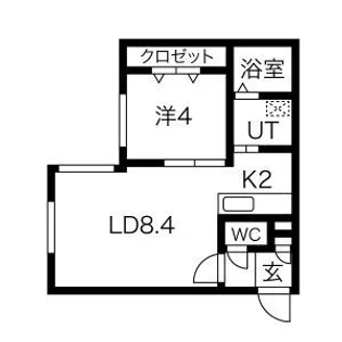 brilliant S17(ブリリアントS17)【2階】の間取り