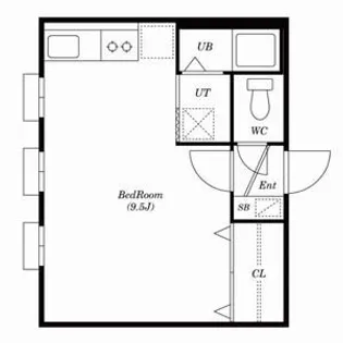 ペニーレーン515【211号室号室】の間取り