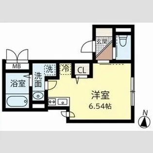 AJITO S8【2階】の間取り