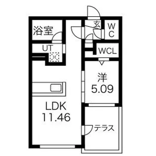 MCDIARMID(マクダミド)【1階】の間取り