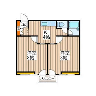 グレース宮の森【3階】の間取り