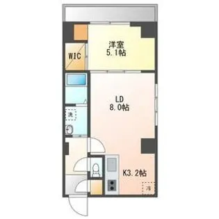 スペチアーレ・プリーモ【7階】の間取り