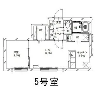 PARTIRE 裏参道(パルティーレ裏参道)【4階】の間取り