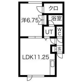 ドリーマー2000【1号室】の間取り