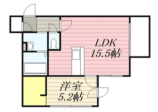 プルミエール南7条【2階】の間取り