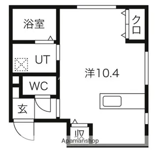 アルカディア手稲パークサイド【3階】の間取り