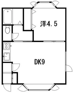 フリューゲルS24【101号室】の間取り