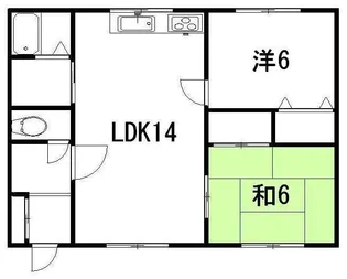 曙ハイツ【202号室】の間取り