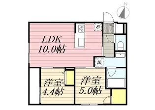 SーRESIDENCE北円山ALESIA【1階】の間取り