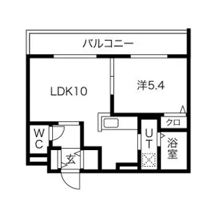 エナグランツ山鼻公園【209号室】の間取り