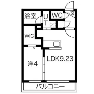 RED ORB YAMAHANA(レッドオーブヤマハナ)【2階】の間取り