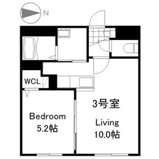 LUANA澄川(ルアーナ)【2階】の間取り