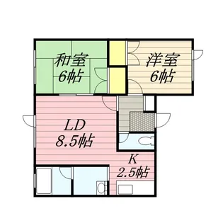 サンライトハイム【101号室】の間取り