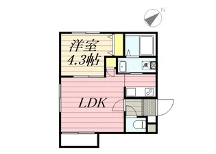 アイビル18【4階】の間取り