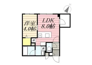 SーRESIDENCE南円山BLAZE【1階】の間取り