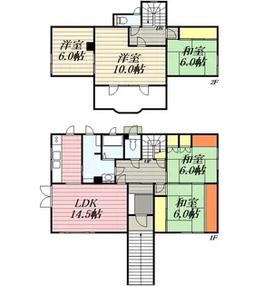 北海道札幌市南区中ノ沢【一戸建】の間取り