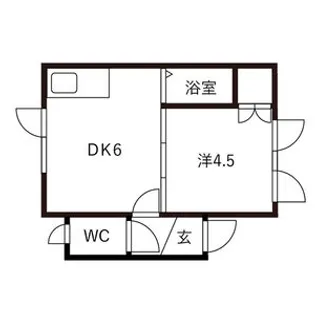 三曜ハイツ【205号室】の間取り
