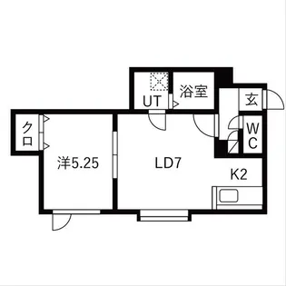 インフィニティⅢ【3階】の間取り