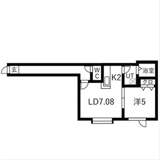インフィニティⅢ【3階】の間取り