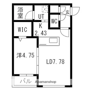 AYA 23【1階】の間取り