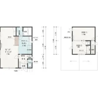北海道札幌市南区南沢六条2丁目【一戸建】の間取り