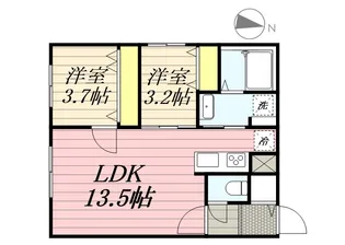 Ciel Serein円山【3階】の間取り