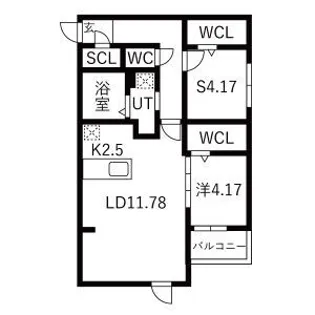 ガイアールS24【305号室】の間取り