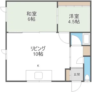 佐々木アパート【2階】の間取り