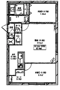 APPLAUSE GATEWAY【301号室】の間取り