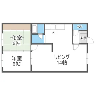 ハイツ54【302号室】の間取り