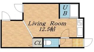プラザイン375【201号室】の間取り