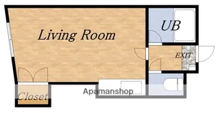 ハイツ・フランセ22【1階】の間取り