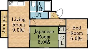 MOマンション【104号室】の間取り