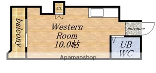 ノールシャンブル【618号室】の間取り