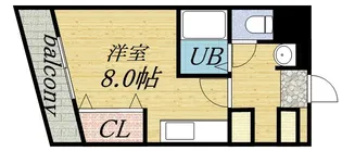 サテラ北34条【00508号室】の間取り