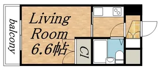 あおばビルN25【7階】の間取り