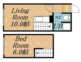 サグレス21【203号室】の間取り
