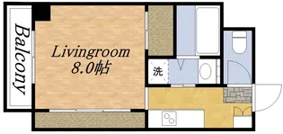 アストリアN6【405号室】の間取り