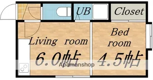 サンコート麻生【203号室】の間取り
