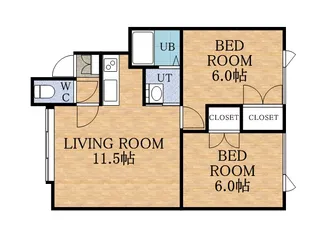 ファンタジー夢【2階】の間取り