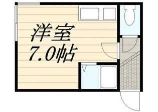 マリオンコート元町Ⅱ【107号室】の間取り