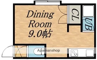 コーポ・マルス【203号室】の間取り