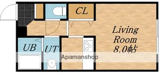 エタニティ18奥村MS【1階】の間取り