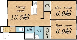 アヴニールⅠ【00205号室】の間取り