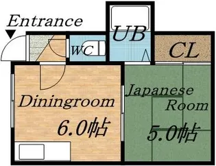 麻生創成館Ⅰ【1階】の間取り