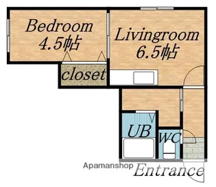フォレストイン麻生【2階】の間取り