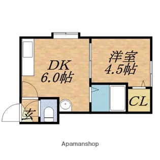 フォレストイン麻生【101号室】の間取り