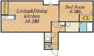 LAMER KOTONI【2階】の間取り