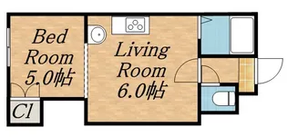 ラフォーレ北24条Ⅰ【4階】の間取り