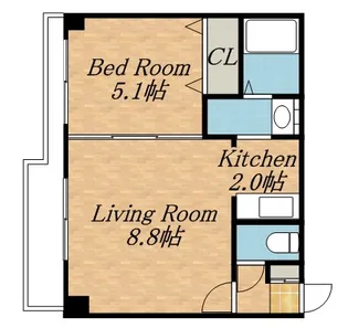 WILLDO北24条【00902号室】の間取り